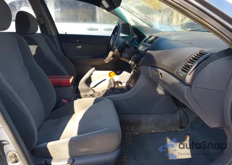 2007 Honda Accord 2.4 Lx from USA, damaged, VIN 1HGCM554X7A087339